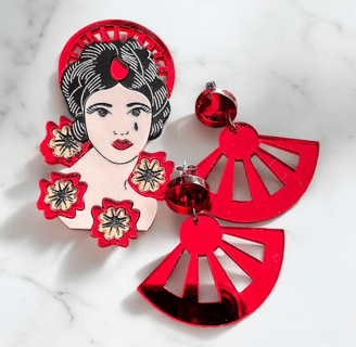 parure de bijoux art déco
