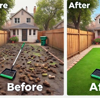 pet waste cleanup service in Kalamazoo and Portage. Keep your yard clean and odor-free!"
