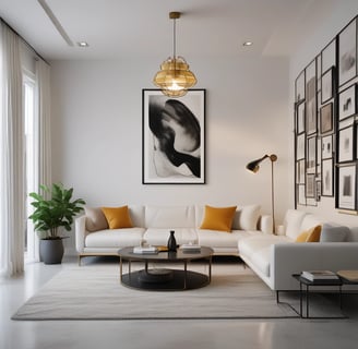 photo of white staircase