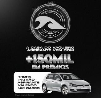 Vaquejada do Parque Vitória em Cristo de 01 a 05 de outubro de 2025.