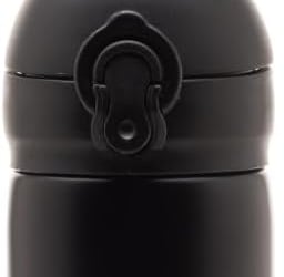 Koix Garrafa Térmica Aço Inox Agua Café 500ml Quente ou Frio Vácuo (Preto)