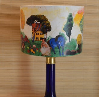  Abat-jour fait en France- Artisan d'art-Bretagne