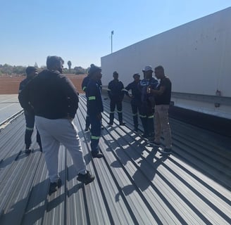 The Walk Shopping Center IBR roof project, Environmental Pro Construction