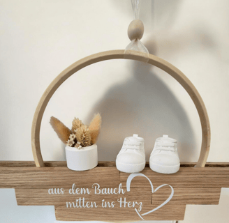 Babyschuhe Dekoration