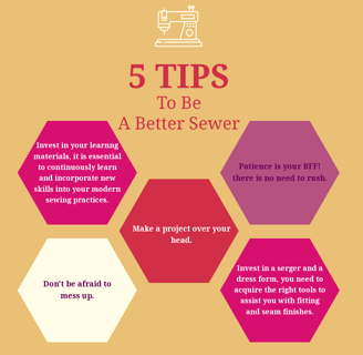 Five tips to be a better sewer