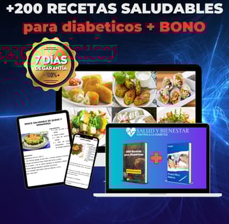 200 recetas para diabéticos + bono