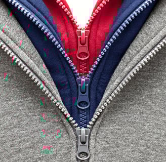 Rongzhiyue: Zippers on clothing