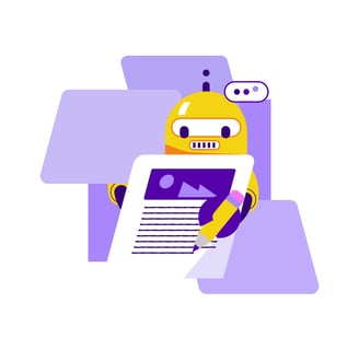 Email automation concept illustration