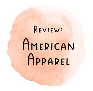 Hosiery Review: American Apparel Micro Mesh Leggings