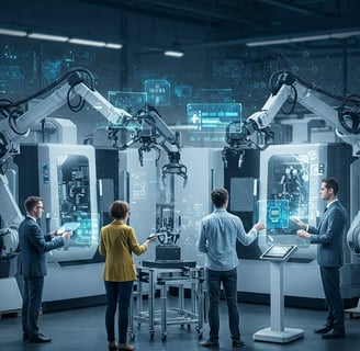 Representación de tecnologías avanzadas al servicio de las personas
