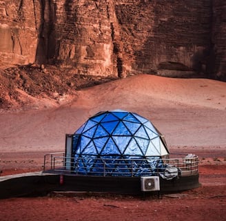 Dome homes for living off grid
