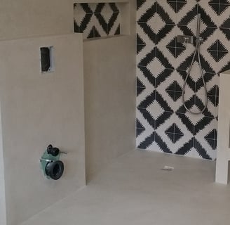 béton ciré salle de bain