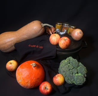 a variety of fruits and vegetables on a table