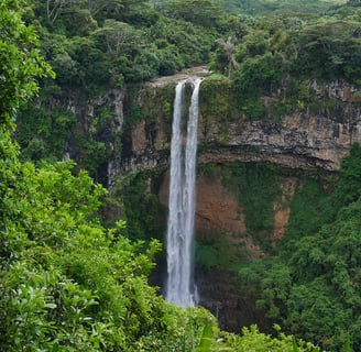 Charmarel Waterfalls in Vietnam