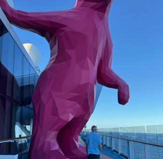 sea plex pink bear on Royal Caribbean