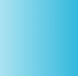A gradient of blue and white in the shape of rectangle displays a written testimony