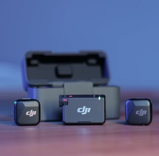 Mes micros cravate : DJI Mic Mini