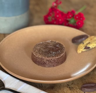 Fondant au cookie