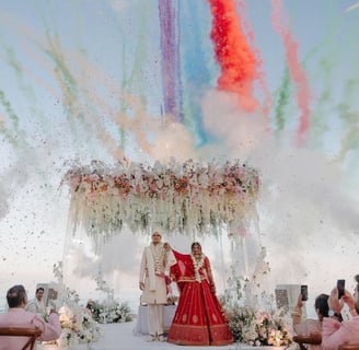 BEST BRIDE GROOM ENTRY & JAIMALA THEMES BY GEET EVENTS