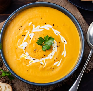 alt="Recette velouté de giraumon"