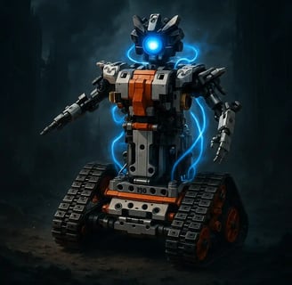 tanque a control robot 5 en 1
