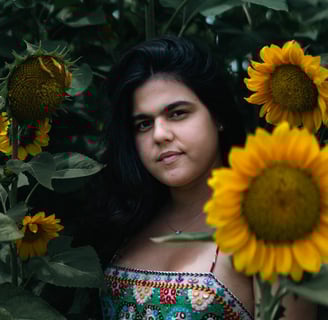 personal photo in sunflower camp
