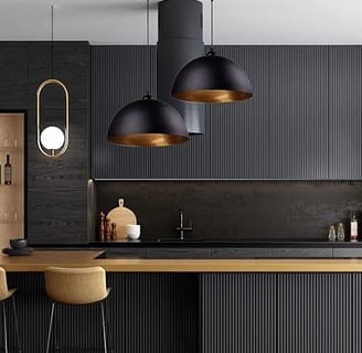 éclairage cuisine moderne