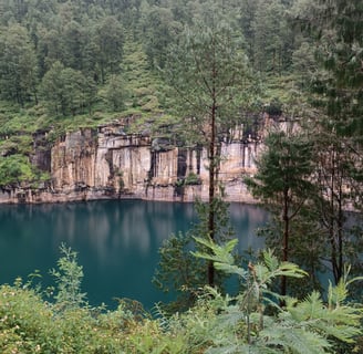 Lac Titiva, lago vulcanico di Betafo in Madagascar