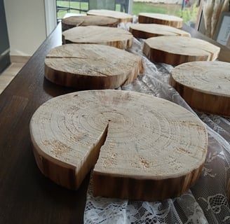 grand rondin de bois