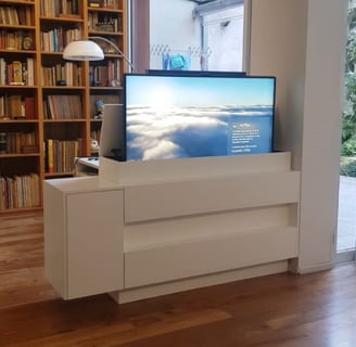 Sistemas de elevación para tv