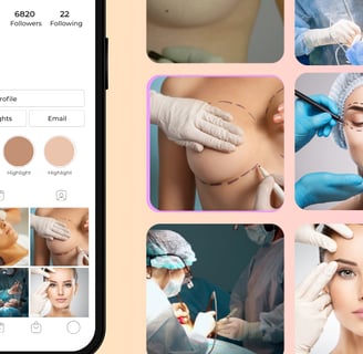 Chirurgie esthétique Médecine Injection Instagram Paris Marketing