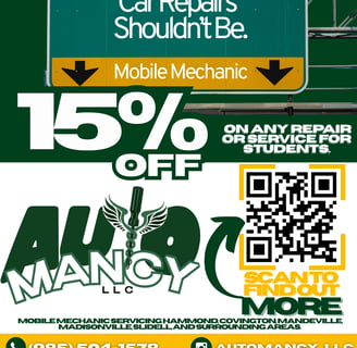 Student discount ad