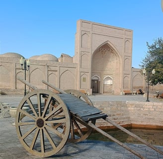 Madrasa a Bukhara in Uzbekistan