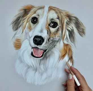 Pet portrait commission