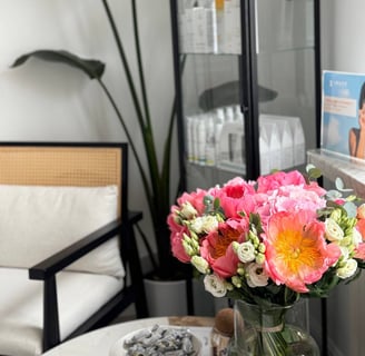 Gabinet kosmetologiczny OG Cosmetology – nowoczesne wnętrze