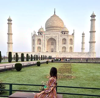 Taj Mahal in India