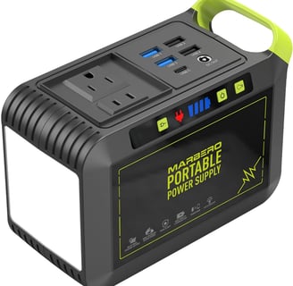 Unleash Power Anywhere: MARBERO Portable Power Station