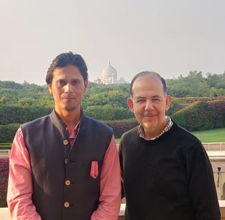 With the Hon'ble. Faisal Ibrahim Ghulam, the ambassador of Saudi Arabia to Brazil