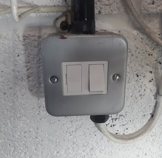 Boiler isolation switch in High Bickington