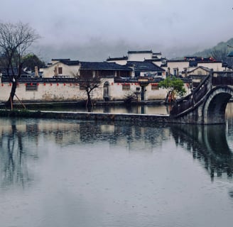Huizhou villages in China