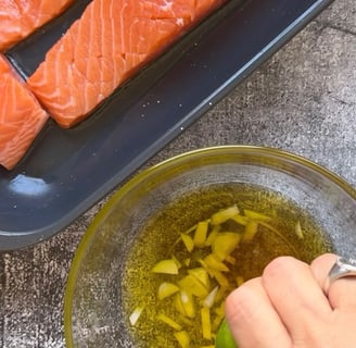 honey glazed salmon best dish in the world