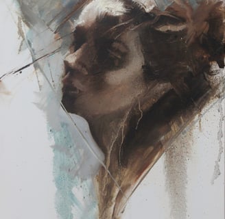 Maria - Óleo sobre tela