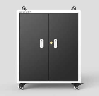 Laptop charging cart compatible with all mainstream laptops