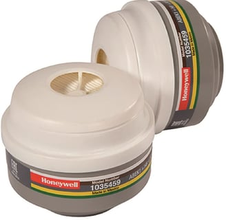 Cartouches filtres baïonnette Honeywell Click-Fit ABEK1P3 1035459