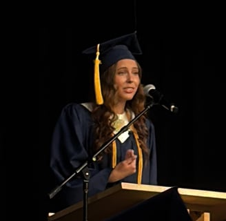 When I spoke at my highschool graduation, public speaking is a huge part of my life