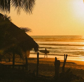 Beach in La Saladita