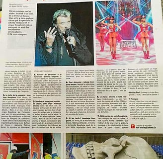 les médias plébiscitent le Cirque d'Hiver Bouglione On Tour à Brest en 2016 avec Johnny Hallyday