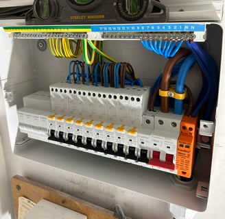 New Fuseboard, RCBO, SPD, New consumer unit upgrade