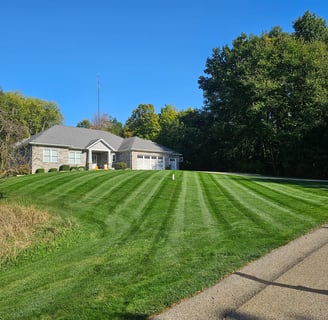 well kept lawn