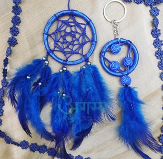 agamya blue dreamcatcher